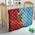 Saint Lucia and Guyana Cricket Personalized Quilt Kings Amazon Warriors Together - Wonder Print Shop
