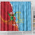 Saint Lucia and Guyana Cricket Personalized Shower Curtain Kings Amazon Warriors Together - Wonder Print Shop