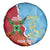 Saint Lucia and Guyana Cricket Personalized Spare Tire Cover Kings Amazon Warriors Together - Wonder Print Shop