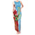 Saint Lucia and Guyana Cricket Personalized Tank Maxi Dress Kings Amazon Warriors Together - Wonder Print Shop