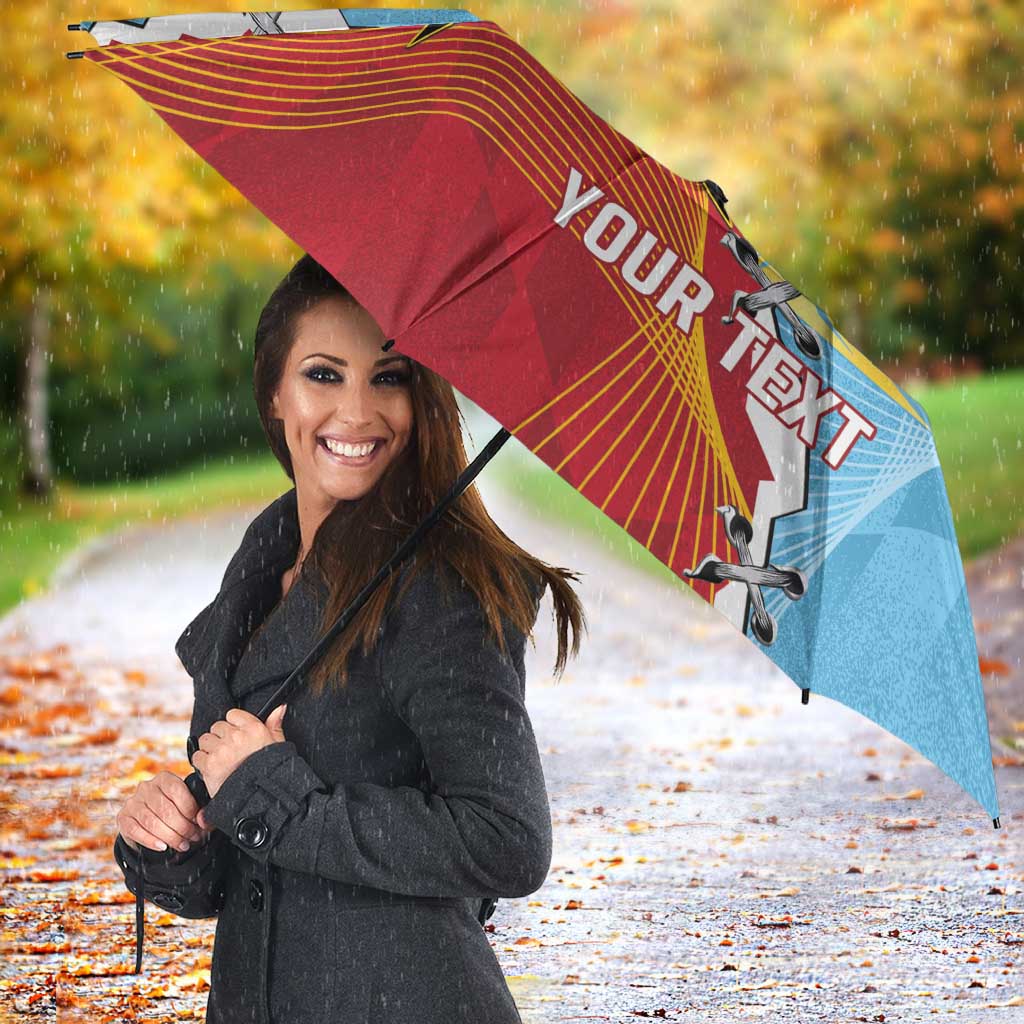 Saint Lucia and Guyana Cricket Personalized Umbrella Kings Amazon Warriors Together - Wonder Print Shop