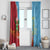 Saint Lucia and Guyana Cricket Personalized Window Curtain Kings Amazon Warriors Together - Wonder Print Shop