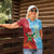 Saint Lucia and Guyana Cricket Personalized Women Polo Shirt Kings Amazon Warriors Together - Wonder Print Shop