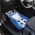Greece Ohi Day Car Mats Hellas Coat Of Arms Greek Pattern - Wonder Print Shop