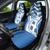 Greece Ohi Day Car Seat Cover Hellas Coat Of Arms Greek Pattern - Wonder Print Shop