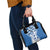 Greece Ohi Day Shoulder Handbag Hellas Coat Of Arms Greek Pattern - Wonder Print Shop