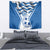 Greece Ohi Day Tapestry Hellas Coat Of Arms Greek Pattern - Wonder Print Shop