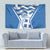 Greece Ohi Day Tapestry Hellas Coat Of Arms Greek Pattern - Wonder Print Shop