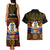 Personalised Romania Great Union Day Couples Matching Tank Maxi Dress and Hawaiian Shirt Ziua Marii Uniri 105th Anniversary - Wonder Print Shop