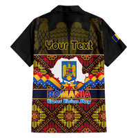 Personalised Romania Great Union Day Hawaiian Shirt Ziua Marii Uniri 105th Anniversary - Wonder Print Shop