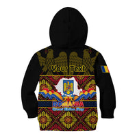 Personalised Romania Great Union Day Kid Hoodie Ziua Marii Uniri 105th Anniversary - Wonder Print Shop