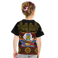 Personalised Romania Great Union Day Kid T Shirt Ziua Marii Uniri 105th Anniversary - Wonder Print Shop