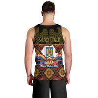 Personalised Romania Great Union Day Men Tank Top Ziua Marii Uniri 105th Anniversary - Wonder Print Shop