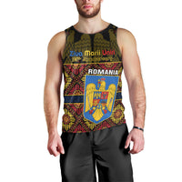 Personalised Romania Great Union Day Men Tank Top Ziua Marii Uniri 105th Anniversary - Wonder Print Shop