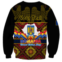 Personalised Romania Great Union Day Sweatshirt Ziua Marii Uniri 105th Anniversary - Wonder Print Shop