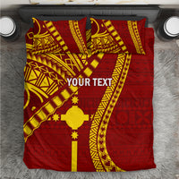 Personalised Fiji Rotuma Bedding Set Fijian Tapa Pattern - Wonder Print Shop