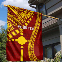 Personalised Fiji Rotuma Garden Flag Fijian Tapa Pattern - Wonder Print Shop