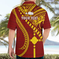 Personalised Fiji Rotuma Hawaiian Shirt Fijian Tapa Pattern - Wonder Print Shop