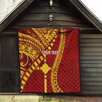 Personalised Fiji Rotuma Quilt Fijian Tapa Pattern - Wonder Print Shop