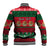 Personalised Mexico Christmas Baseball Jacket Feliz Navidad Mexican Pattern - Wonder Print Shop
