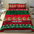Personalised Mexico Christmas Bedding Set Feliz Navidad Mexican Pattern - Wonder Print Shop