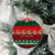Personalised Mexico Christmas Ceramic Ornament Feliz Navidad Mexican Pattern - Wonder Print Shop