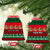 Personalised Mexico Christmas Ceramic Ornament Feliz Navidad Mexican Pattern - Wonder Print Shop
