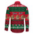 Personalised Mexico Christmas Family Matching Long Sleeve Bodycon Dress and Hawaiian Shirt Feliz Navidad Mexican Pattern - Wonder Print Shop