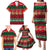 Personalised Mexico Christmas Family Matching Puletasi Dress and Hawaiian Shirt Feliz Navidad Mexican Pattern - Wonder Print Shop