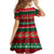 Personalised Mexico Christmas Family Matching Short Sleeve Bodycon Dress and Hawaiian Shirt Feliz Navidad Mexican Pattern - Wonder Print Shop