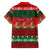 Personalised Mexico Christmas Family Matching Short Sleeve Bodycon Dress and Hawaiian Shirt Feliz Navidad Mexican Pattern - Wonder Print Shop