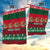 Personalised Mexico Christmas Garden Flag Feliz Navidad Mexican Pattern - Wonder Print Shop