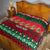 Personalised Mexico Christmas Quilt Feliz Navidad Mexican Pattern - Wonder Print Shop