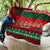 Personalised Mexico Christmas Quilt Feliz Navidad Mexican Pattern - Wonder Print Shop