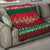 Personalised Mexico Christmas Quilt Feliz Navidad Mexican Pattern - Wonder Print Shop