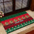Personalised Mexico Christmas Rubber Doormat Feliz Navidad Mexican Pattern - Wonder Print Shop