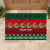Personalised Mexico Christmas Rubber Doormat Feliz Navidad Mexican Pattern - Wonder Print Shop