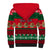 Personalised Mexico Christmas Sherpa Hoodie Feliz Navidad Mexican Pattern - Wonder Print Shop