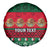 Personalised Mexico Christmas Spare Tire Cover Feliz Navidad Mexican Pattern - Wonder Print Shop