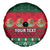 Personalised Mexico Christmas Spare Tire Cover Feliz Navidad Mexican Pattern - Wonder Print Shop