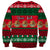 Personalised Mexico Christmas Sweatshirt Feliz Navidad Mexican Pattern - Wonder Print Shop