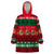 Personalised Mexico Christmas Wearable Blanket Hoodie Feliz Navidad Mexican Pattern - Wonder Print Shop