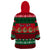 Personalised Mexico Christmas Wearable Blanket Hoodie Feliz Navidad Mexican Pattern - Wonder Print Shop