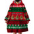 Personalised Mexico Christmas Wearable Blanket Hoodie Feliz Navidad Mexican Pattern - Wonder Print Shop