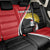 Uganda Rugby Custom Back Car Seat Cover Go Cranes - African Pattern - Wonder Print Shop