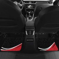 Uganda Rugby Custom Car Mats Go Cranes - African Pattern - Wonder Print Shop