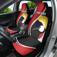 Uganda Rugby Custom Car Seat Cover Go Cranes - African Pattern - Wonder Print Shop