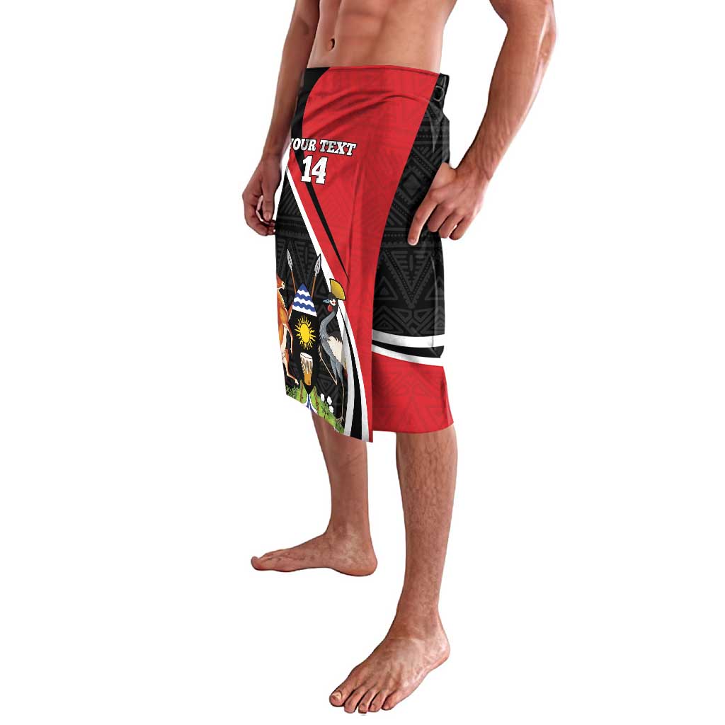 Uganda Rugby Custom Lavalava Go Cranes - African Pattern - Wonder Print Shop