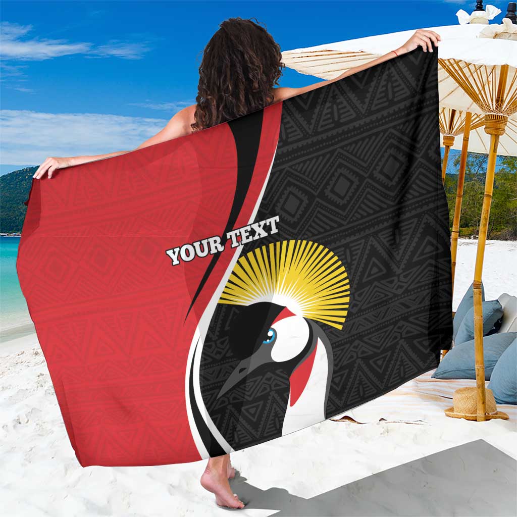 Uganda Rugby Custom Sarong Go Cranes - African Pattern - Wonder Print Shop