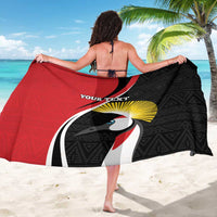Uganda Rugby Custom Sarong Go Cranes - African Pattern - Wonder Print Shop